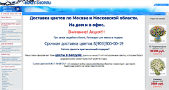 Desktop Screenshot of buket-shop.ru